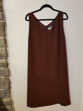 Salvatore Ferragamo brown Chocolate Dress – Timeless Italian Elegance